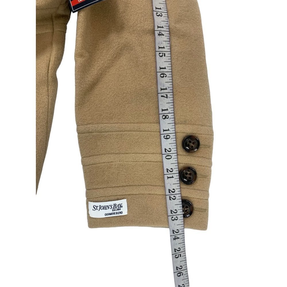 St. John’s Bay Women’s Tan Coat - Picture 6 of 6